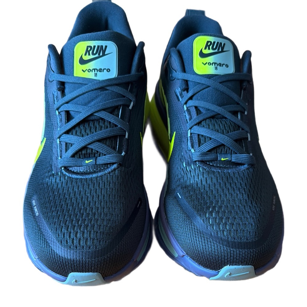 Nike VOMERO 18 Seaweed/Volt-Cannon Men’s size 10.5 *NEW* - Picture 4 of 13
